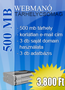 Manó tárhely